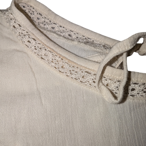 American Eagle Boho Peasant Top Medium - Picture 6 of 7